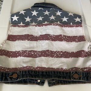 Chloe Star Denim Vest